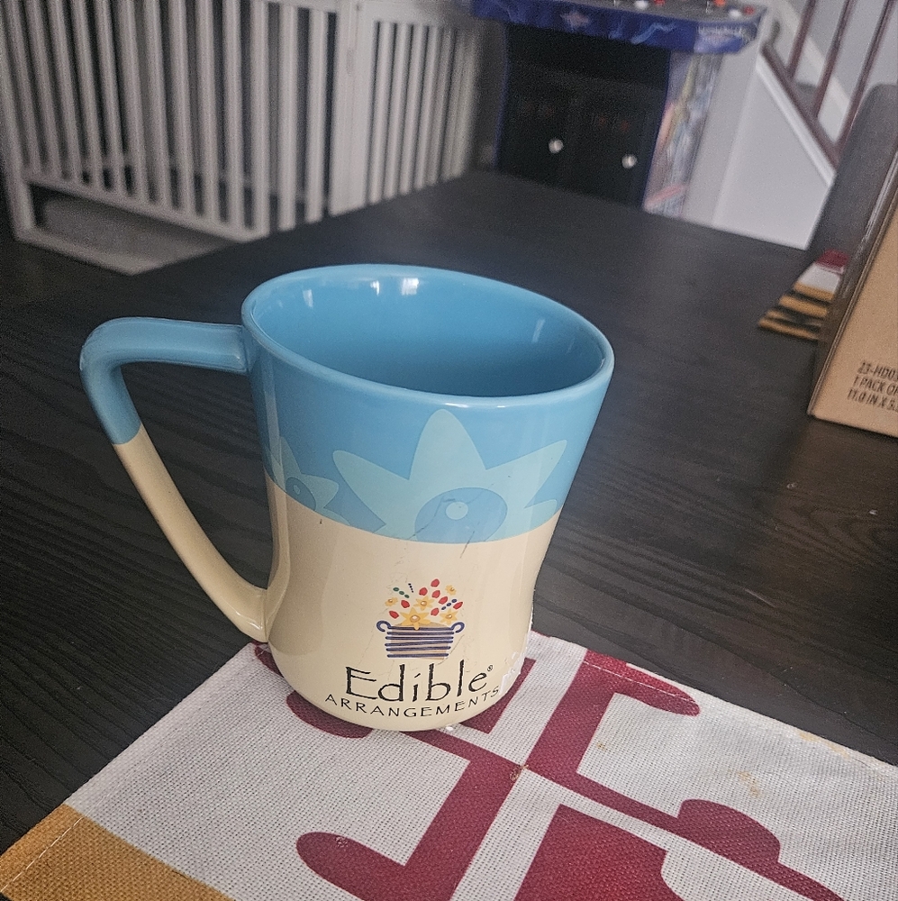 Blue and Cream Mug